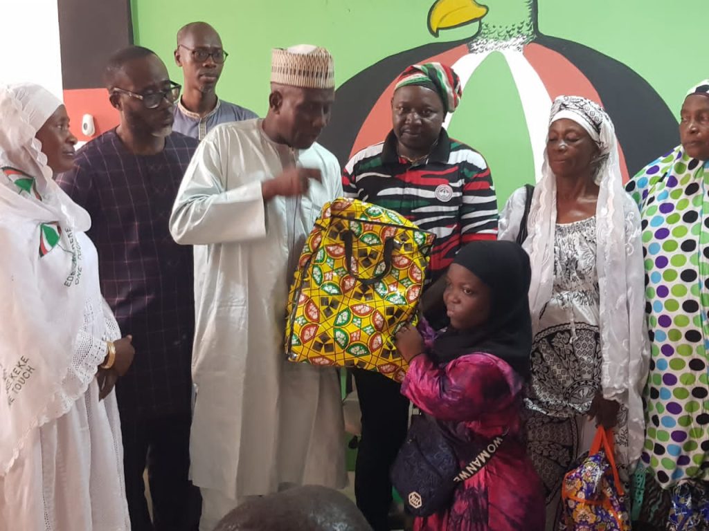 JM Supports the Aged/Needy in Awutu Senya East
