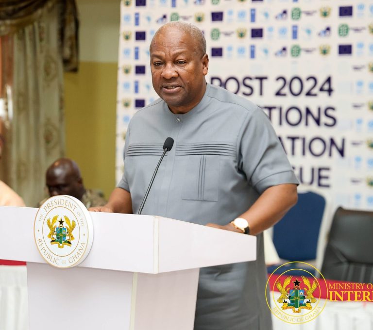 President Mahama Lauds Ghanaians’ Commitment to National Unity and Peace