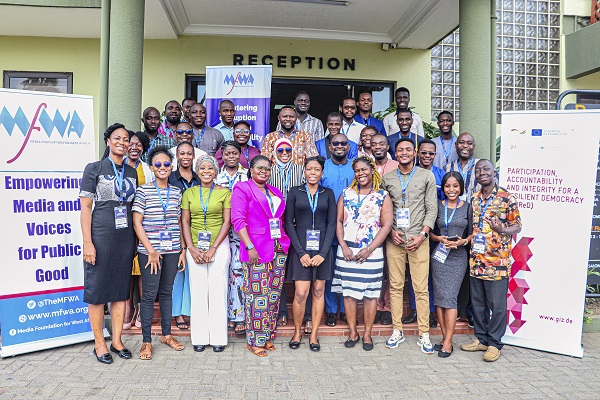 About 30 Journalists undergoing training to strengthen capacity on accountability journalism