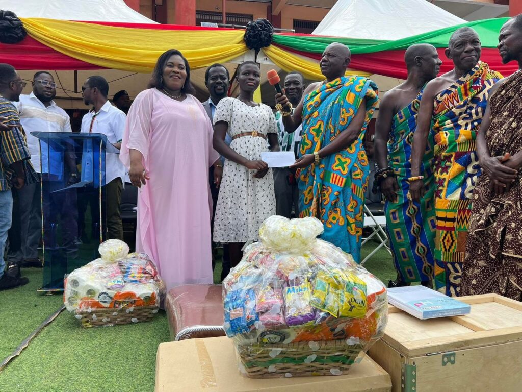 Agona West MP distributes Scholarships and educational materials to constituents