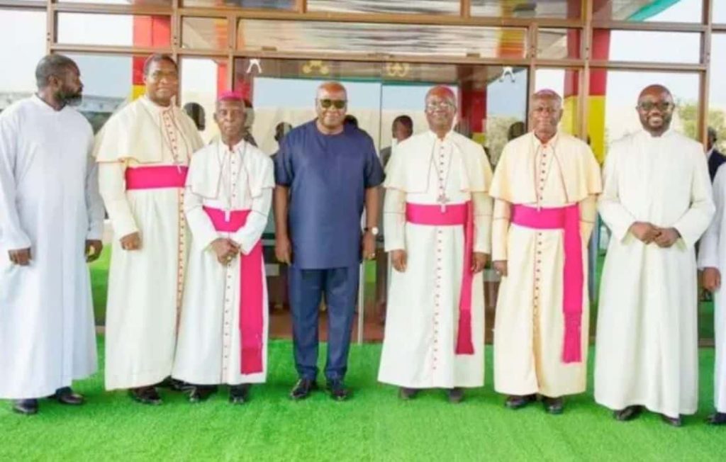 President Mahama Hails Catholic Church as ‘Vital Partner’ in Ghana’s Growth