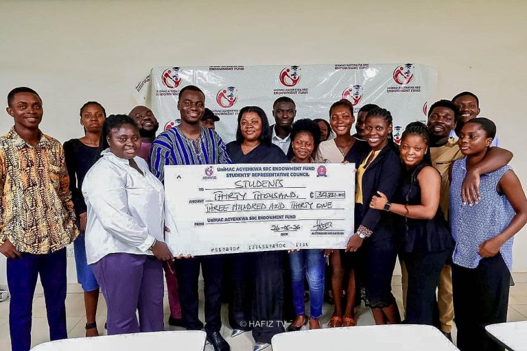 UniMAC SRC Agyenkwa Endowment Fund Supports 25 Needy Students with GH¢30,331