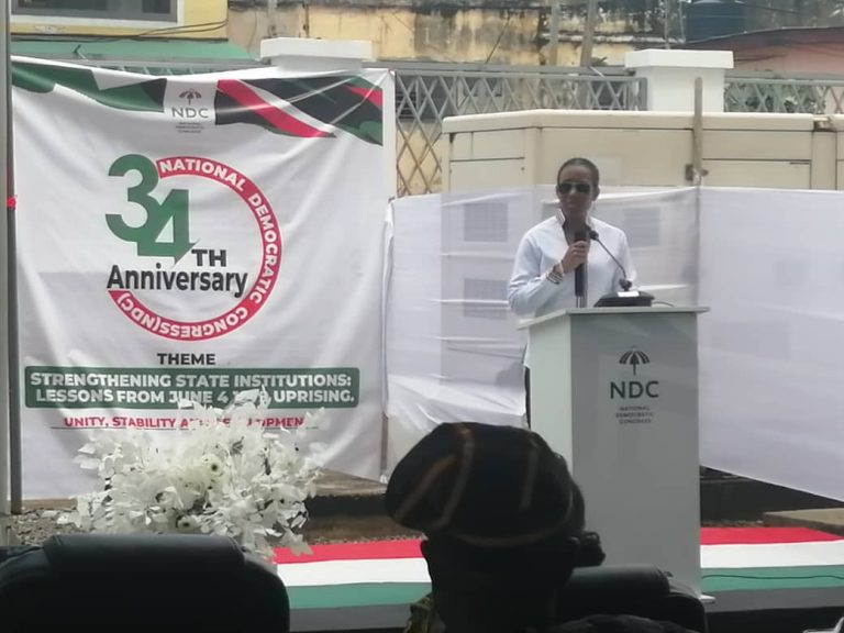 NDC at 34: Zanetor Rawlings demands wider constitutional dialogue …as party urges citizen discipline amid flood crisis