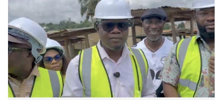Central Regional Minister tours flagship 24-Hour Economy market sites