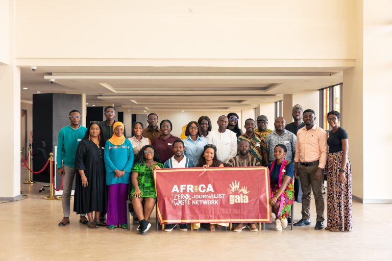 GAIA Africa trains Ghanaian journalists on Climate & Zero Waste reporting