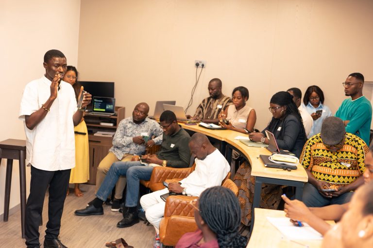 Hafiz Larry Alhassan Equips Journalists with Mobile Storytelling Skills at GAIA Africa Zero Waste Reporting Training